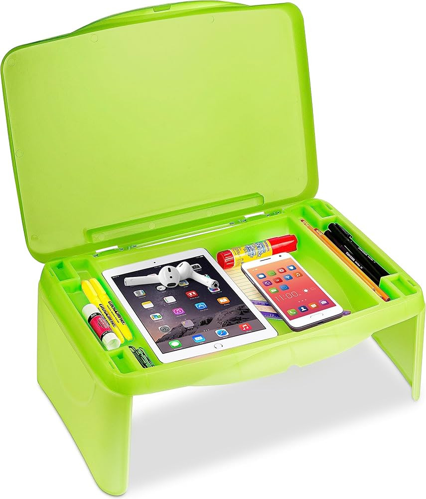 Folding Lap Desk, Laptop Desk, Breakfast Table, Bed Table, Serving Tray - The lapdesk Contains Ex... | Amazon (US)