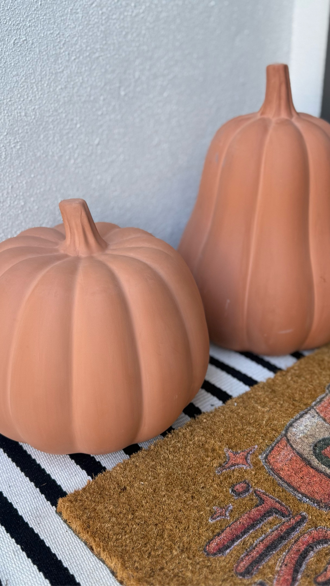 Walmart Early Fall Decor Finds | Affordable Home Decor | Outdoor Fall Front Porch

These pumpkins are such great value compared with Pottery Barn, and this coir mat is the perfect addition to welcome your friends and family into your home  

Shop these picks and get your home ready for autumn! #FallDecor #WalmartFinds #WalmartHome #FallHomeDecor #AutumnStyle #CozyVibes #HomeDecor #ShopMyStyle #AffordableHomeDecor #FallVibes 

#LTKHome #LTKFindsUnder50 #LTKStyleTip