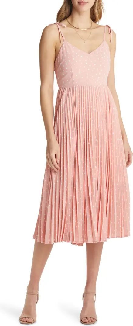 VICI Collection Pleated Midi Dress | Nordstrom | Nordstrom