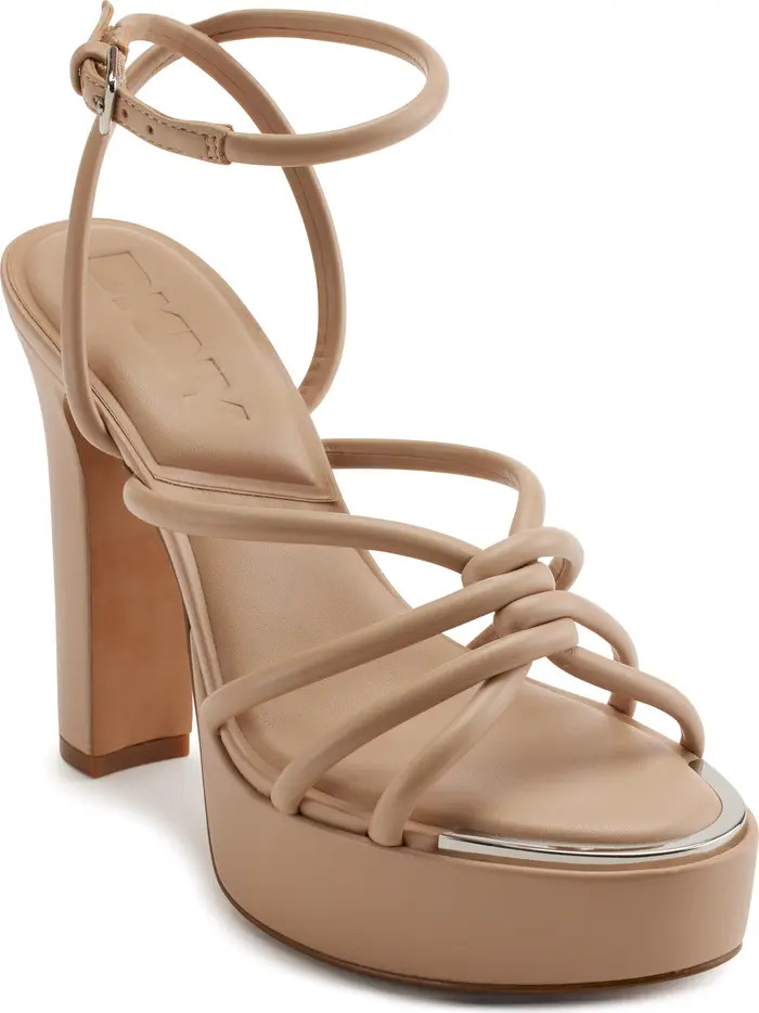 DKNY Ankle Strap Platform Sandal (Women) | Nordstrom | Nordstrom