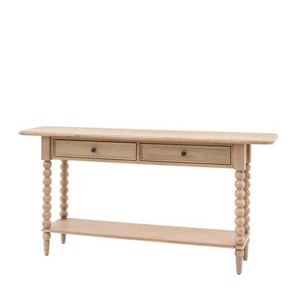 Cedar and Sage Boden 2 Drawer Console Table | Dunelm