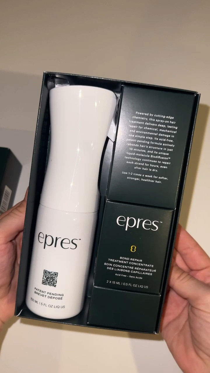 #ad Drop the acid with @epresbeauty 🤍🤍🤍🤍 The bond repair treatment from @epresbeaty made my hair so soft even after one use. I am using it consistently and can’t wait to see the prolonged results for renewed strength and softness! This came to life at the right time! Epres is the future of high-performance hair care and its acid-free, patented formula actively rebonds hair’s structure.

#LTKbeauty