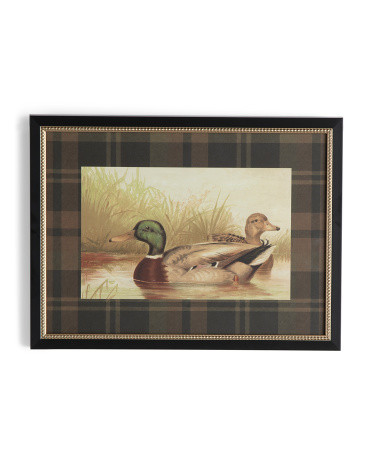 16x12 Mallards On The Marsh Mat Art | TJ Maxx