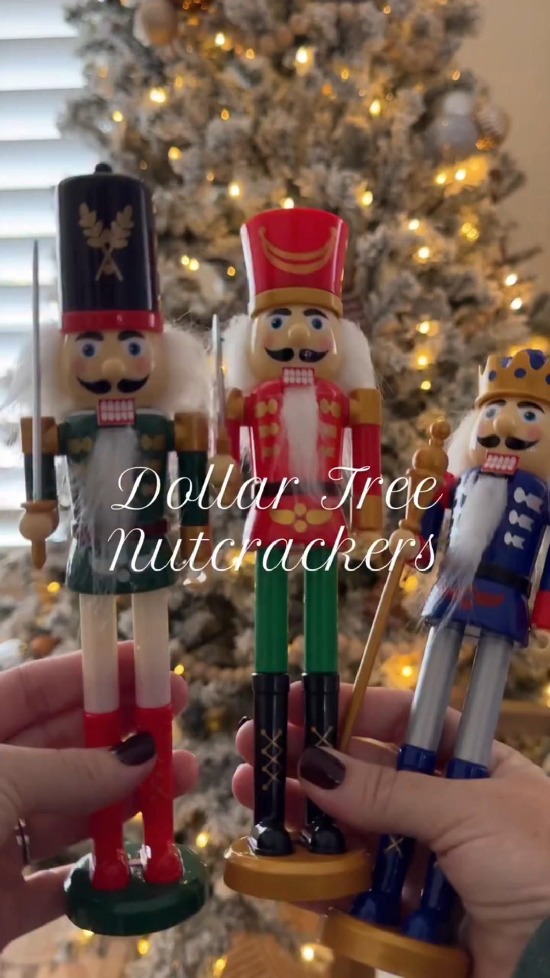 ✨From basic to boujee!✨ You won’t believe this nutcracker started at Dollar Tree! A little spray paint + gold Rub ‘n Buff = instant upscale holiday decor on a budget 🤎🎄 

#DollarTreeDIY #ChristmasMakeover #BudgetFriendlyDecor #DIYHomeDecor
