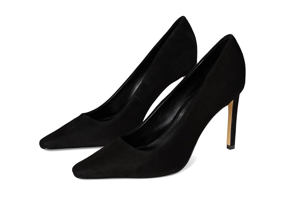 Marc Fisher LTD Olivy High Women's Heels Black Suede : 8.5 M, Leather | Zappos