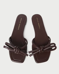 Hadley Chocolate Bow Sandal | Loeffler Randall