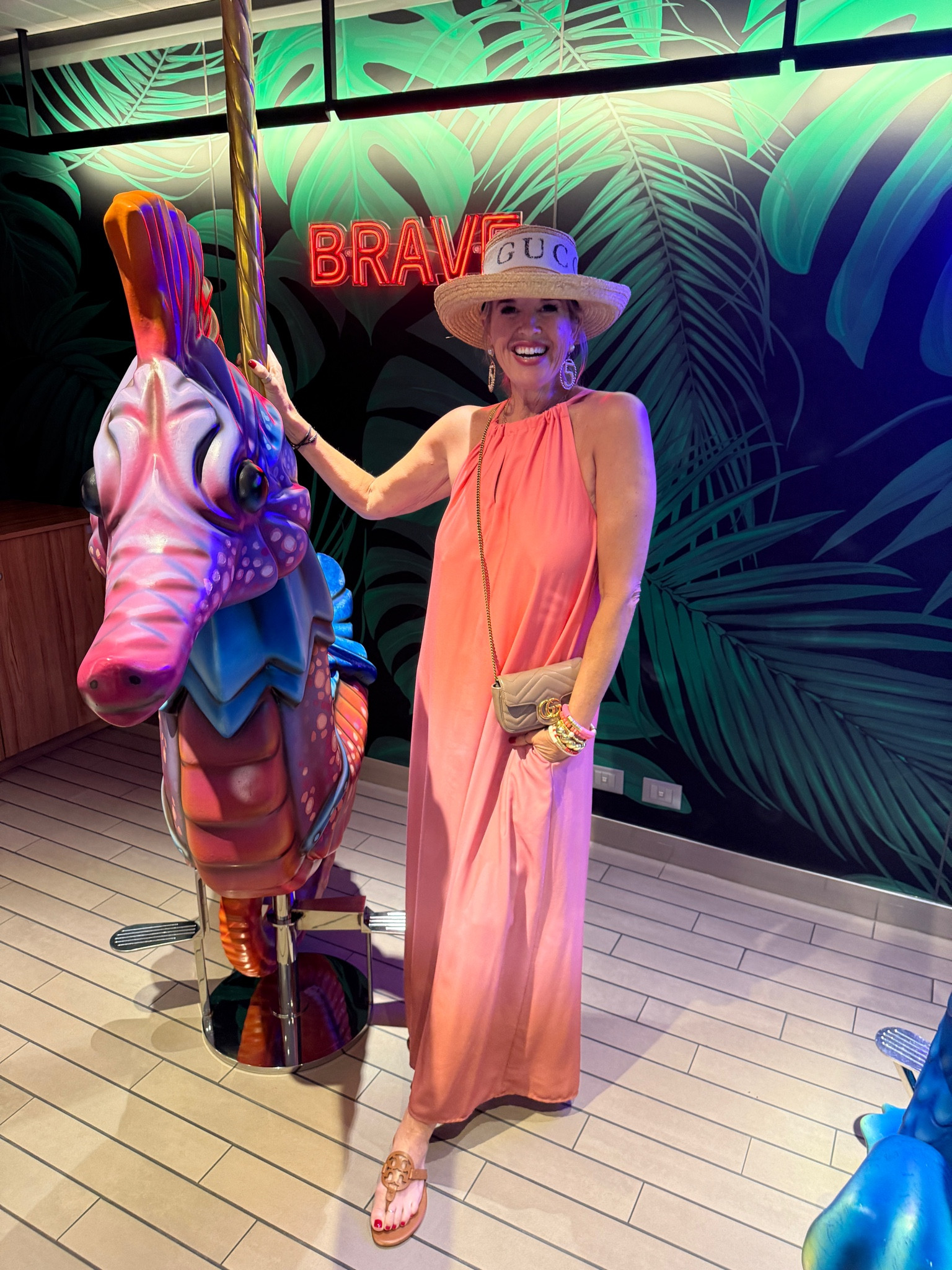 Warm weather vacation…

Outfit inspo headed to brunch

Maxi dress (linked similar as this sold out so fast! 

Tory Burch millers 

Allie and Bess arm candy stack


Gig pip hat and Gucci band (sold out) linked similar

Gucci small marmot 
Bag

Chanel earrings vintage


#LTKStyleTip #LTKOver40 #LTKTravel