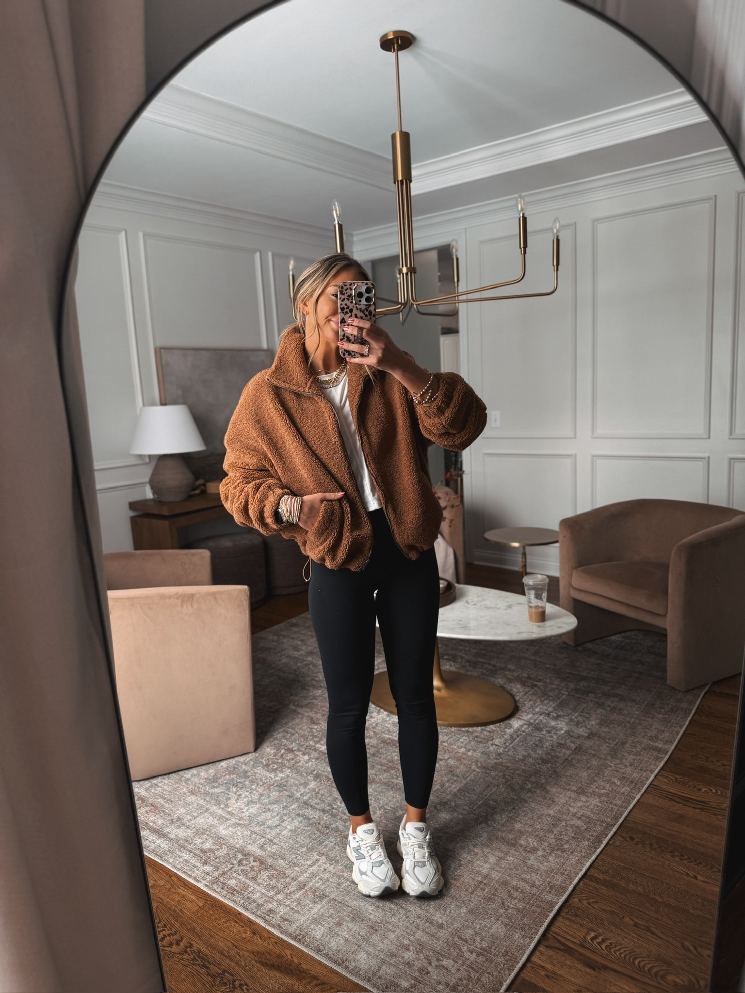 The coziest fleece jacket!  

 #LTKdayinmylife #LTKgrwm #LTKootd