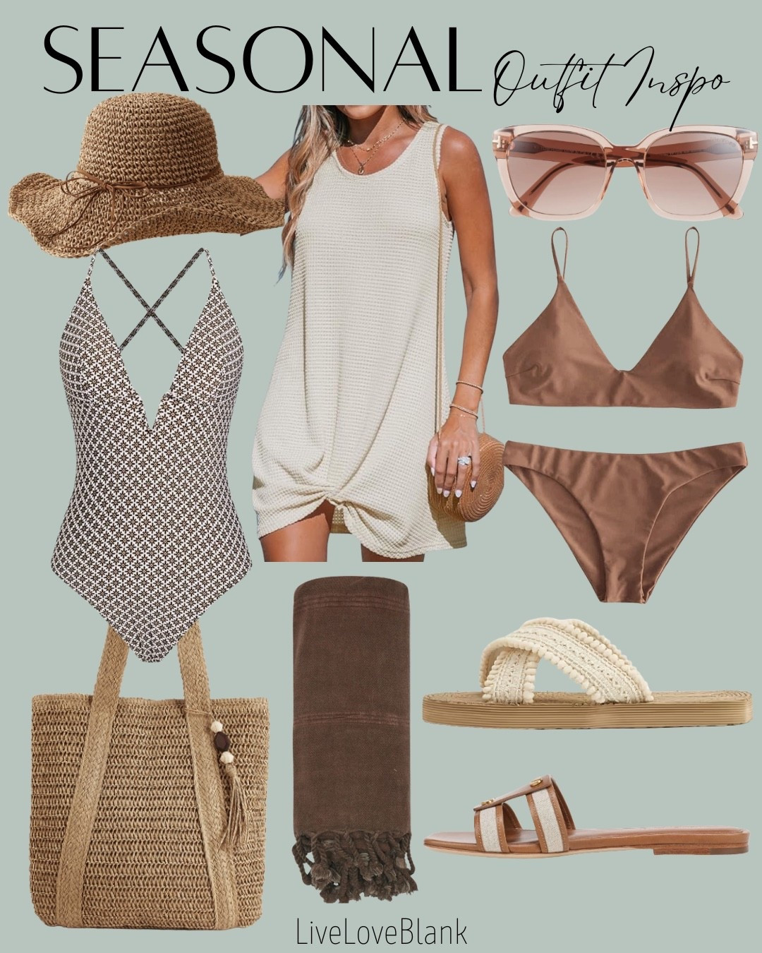 Beach day inspo
Vacation must haves
Pool day outfits 
@Cupshe 
@nordstrom 

#LTKTravel #LTKSeasonal #LTKSwim