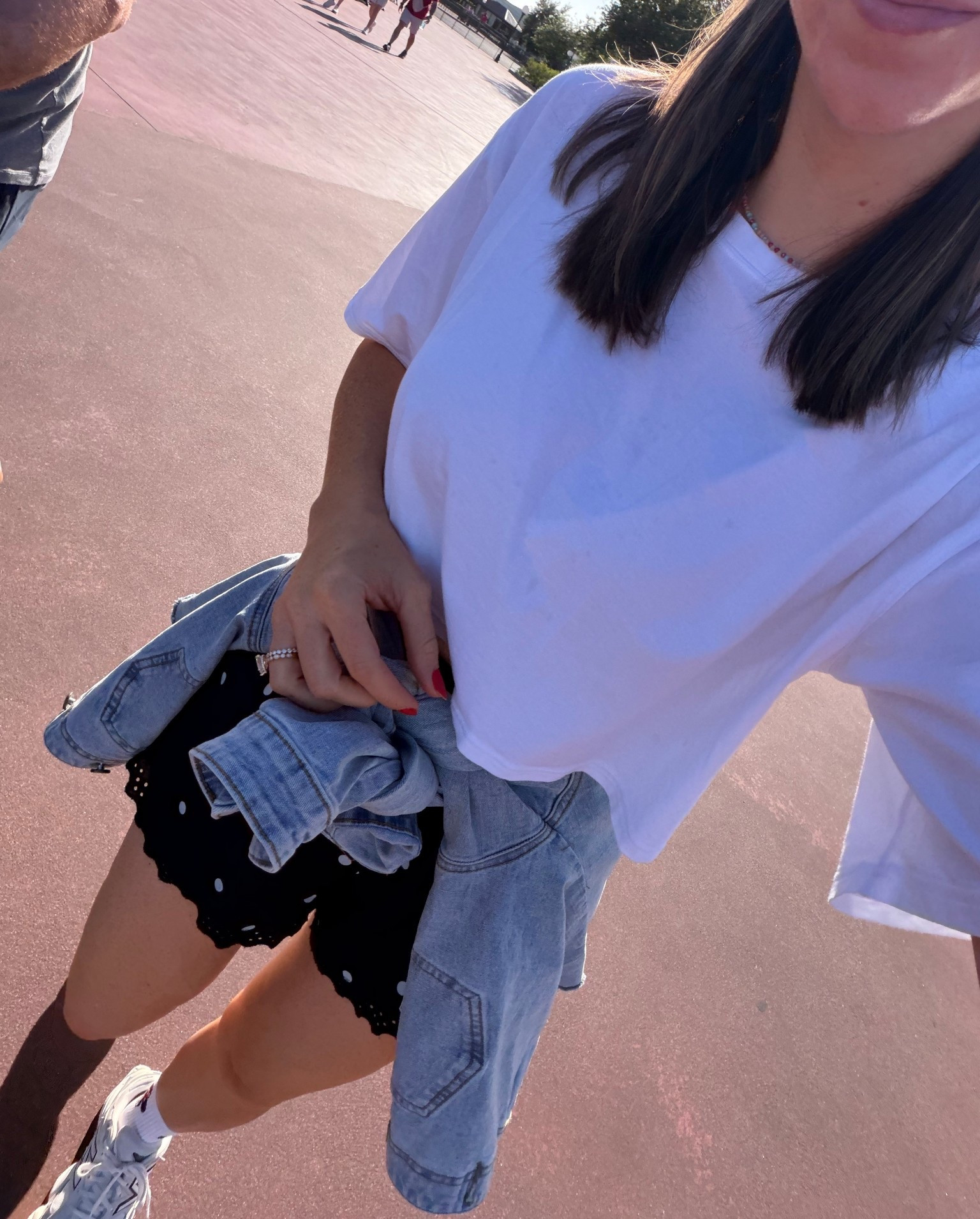 What I’m wearing to Epcot. I placed a target delivery last night for these shorts, & they’re so comfy and cute! $25 and wearing a size small. ￼ these festive socks are so comfy and fine too. ￼

#LTKmomlife #LTKSeasonal #LTKTravel