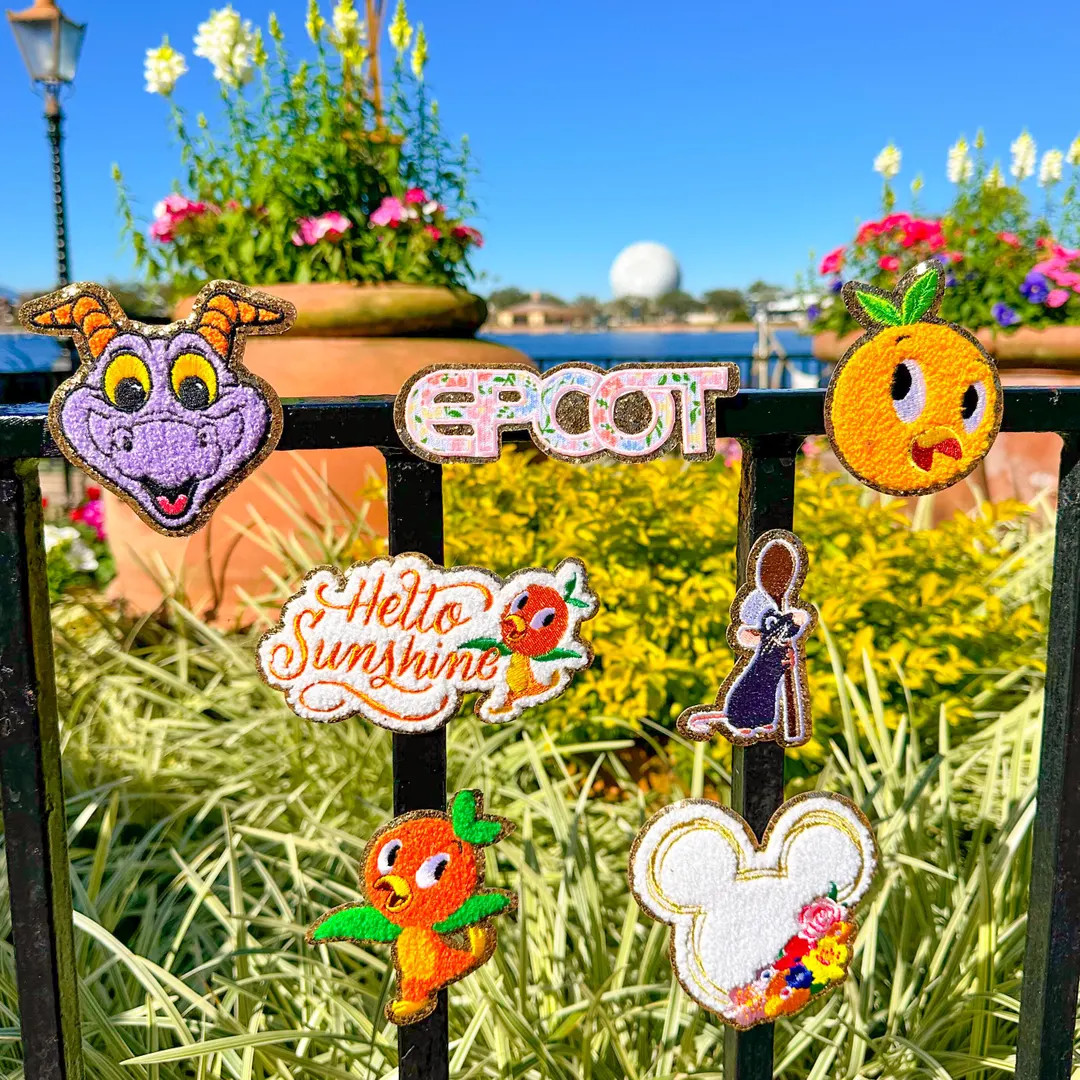Epcot Flower and Garden Patch- Violet Lemonade Patch- Orange Bird Patch- Epcot Patch. Epcot Bag. ... | Etsy (US)