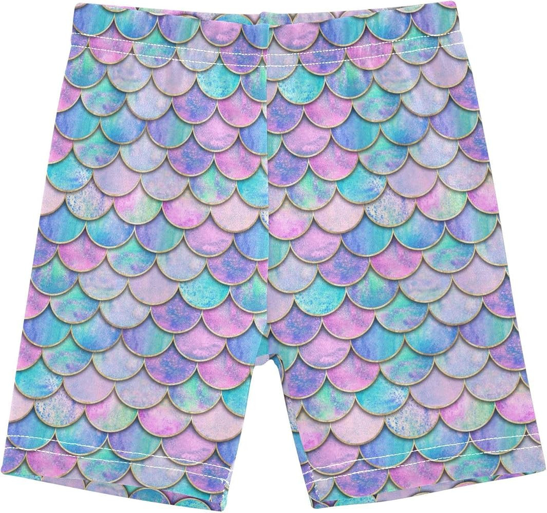 Girls Dance Shorts Breathable Bike Shorts for Sports Play Underdress 4-10Y | Amazon (US)