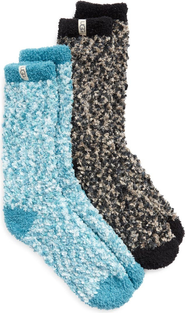 Assorted 2-Pack Cozy Chenille Crew Socks | Nordstrom | Nordstrom