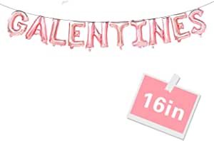 Valentine's Day Balloon Decorations, Galentine's Day Decor,Valentine's Day Balloon Banner, Valent... | Amazon (US)