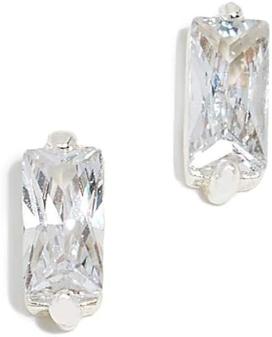 gorjana Women's Amara Solitaire Stud Earrings, Cubic Zirconia Inlay | Amazon (US)