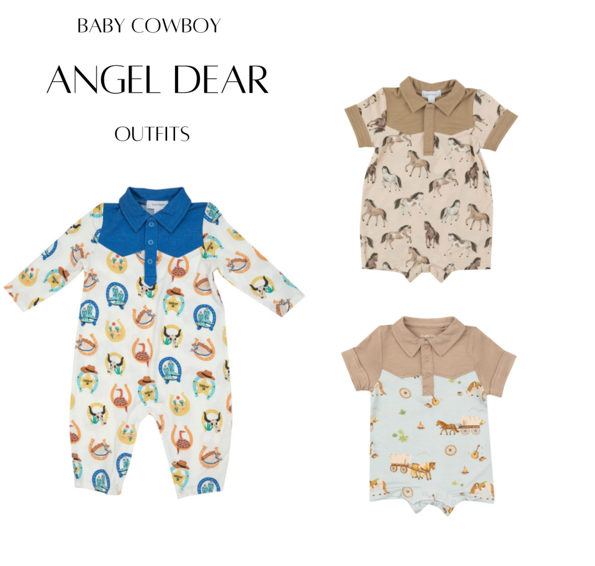 Cutest cowboy outfits for baby/toddler boy from SpearmintLOVE. 

#LTKbaby #LTKfindsunder50 #LTKkids