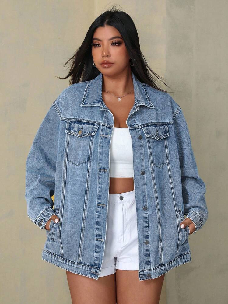 Denim Jacket  | SHEIN