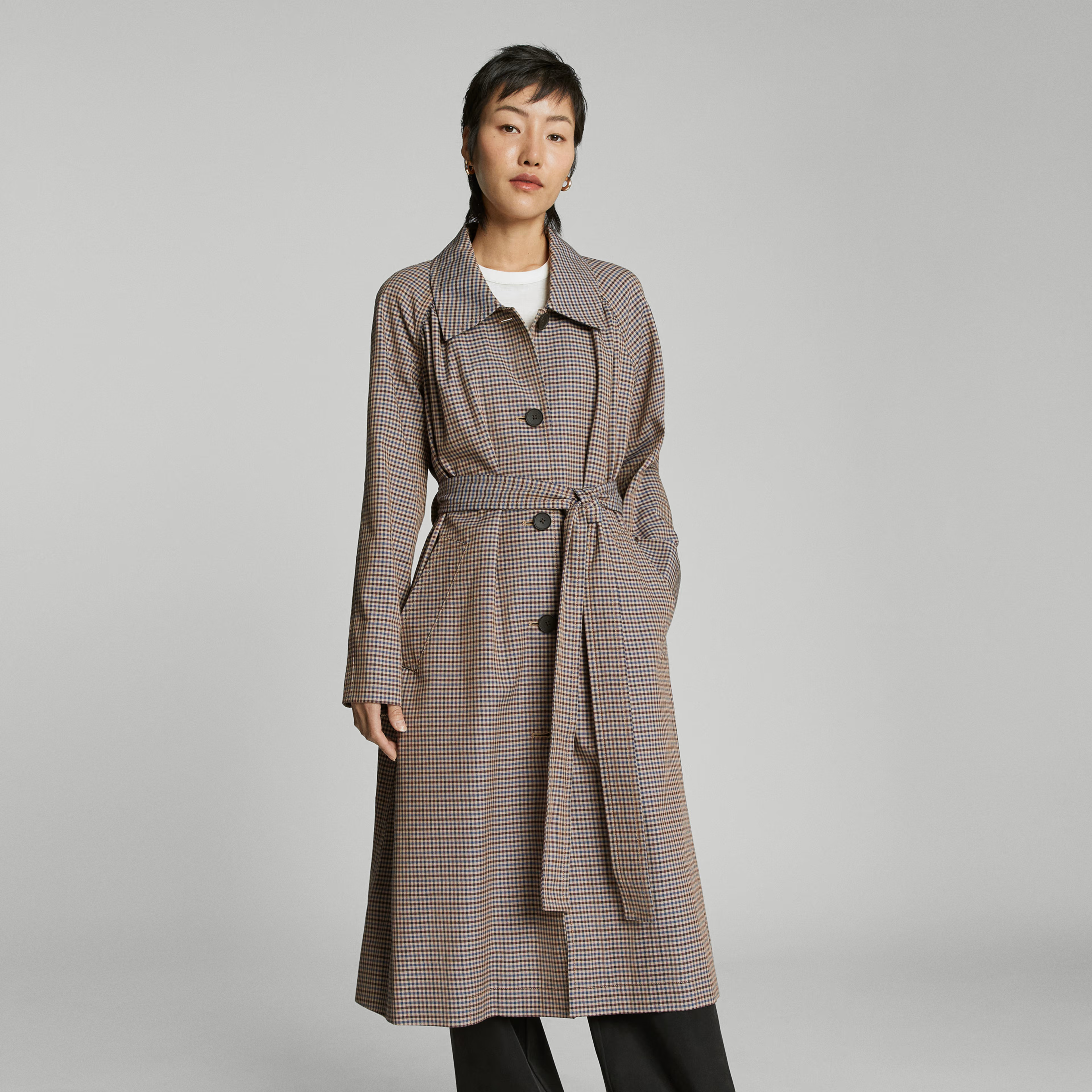 The Gathered Drape Trench | Everlane