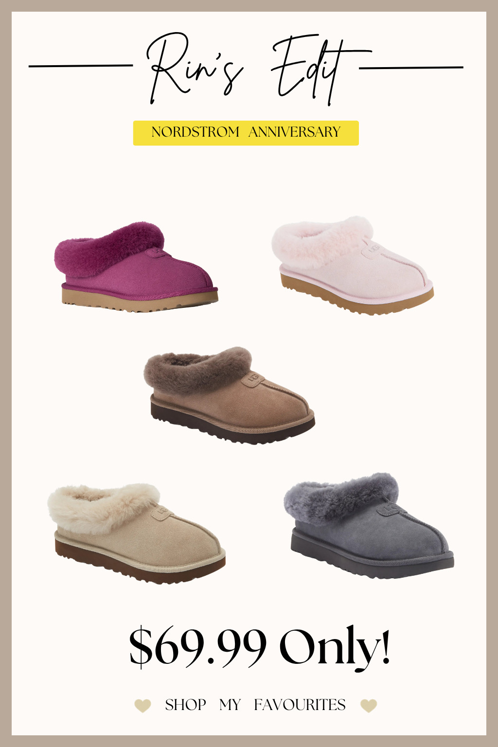 Huge Sale! Tazzette Genuine Shearling Collar Slipper Sale: $69.99 only! @nordstrom #NSALE #Nordstromanniversary  

 #LTKootd #LTKSeasonal #LTKSaleAlert