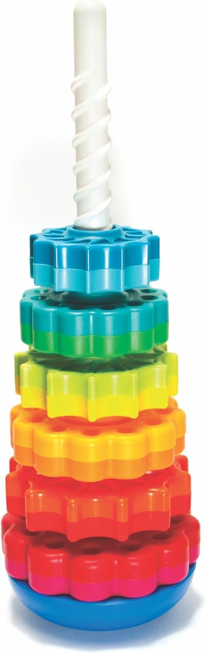 Fat Brain Toys SpinAgain Kids Stacking Toy | Amazon (US)