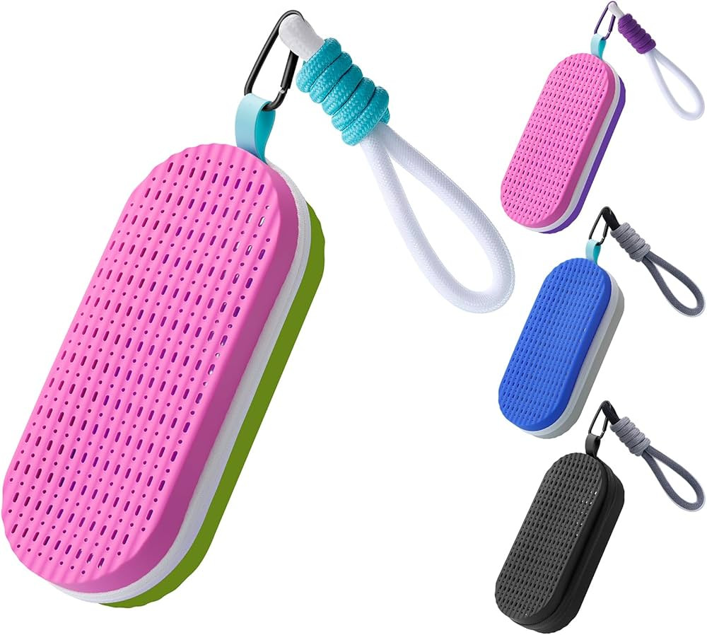 Swim Goggle Case For Swimming Goggles, Silicone Protective Cases with Drain Hole for Goggles,Swim... | Amazon (US)