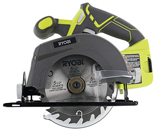 Ryobi One P505 18V Lithium Ion Cordless 5 1/2" 4,700 RPM Circular Saw (Battery Not Included, Powe... | Amazon (US)
