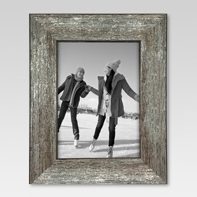 5" x 7" Frame Distressed Wood - Threshold™ | Target
