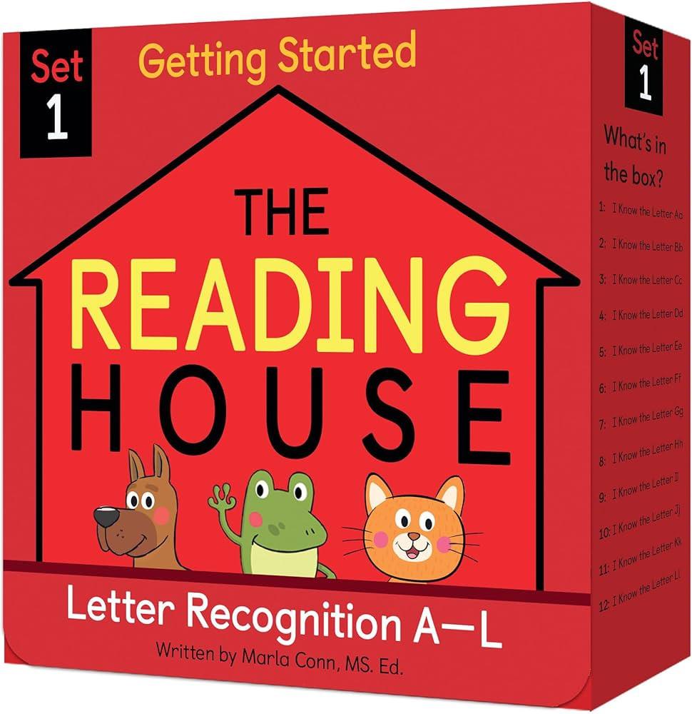 The Reading House Set 1: Letter Recognition A-L | Amazon (US)
