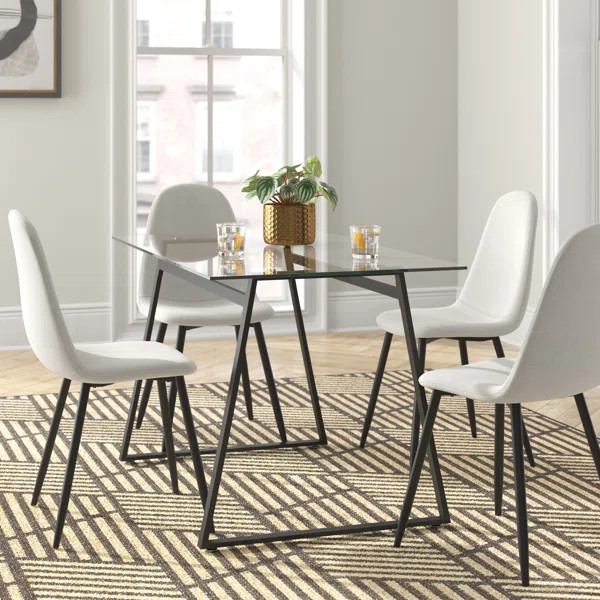 Seibold 4 - Person Dining Set | Wayfair Professional