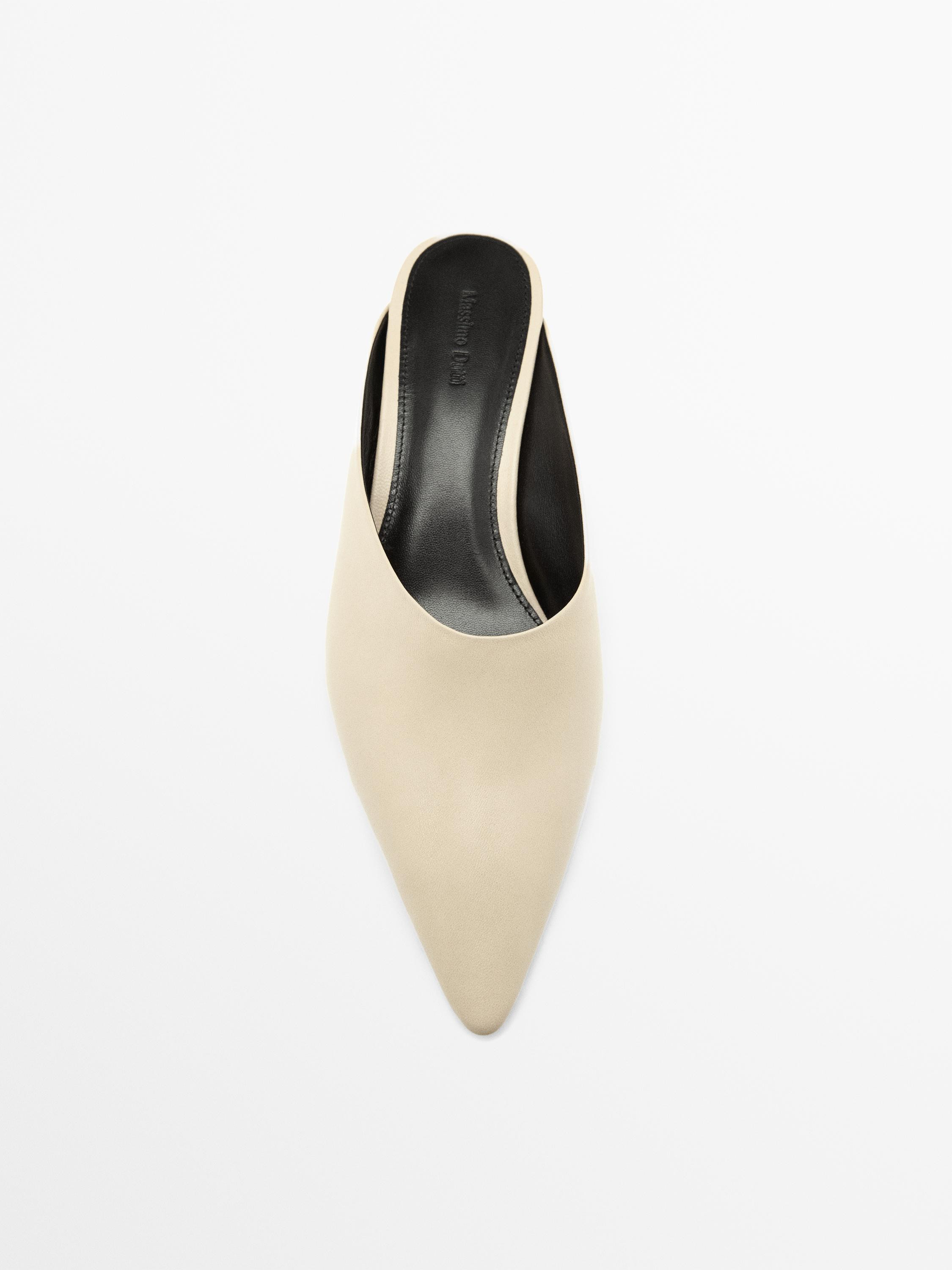 Wedge heel mules | Massimo Dutti US