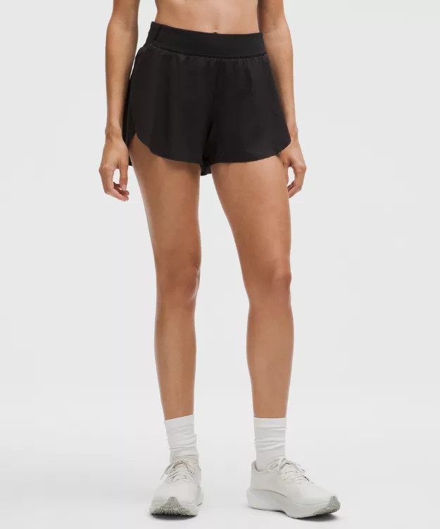 Fast and Free High-Rise Split Short 3"   Crinkle | lululemon (AU)
