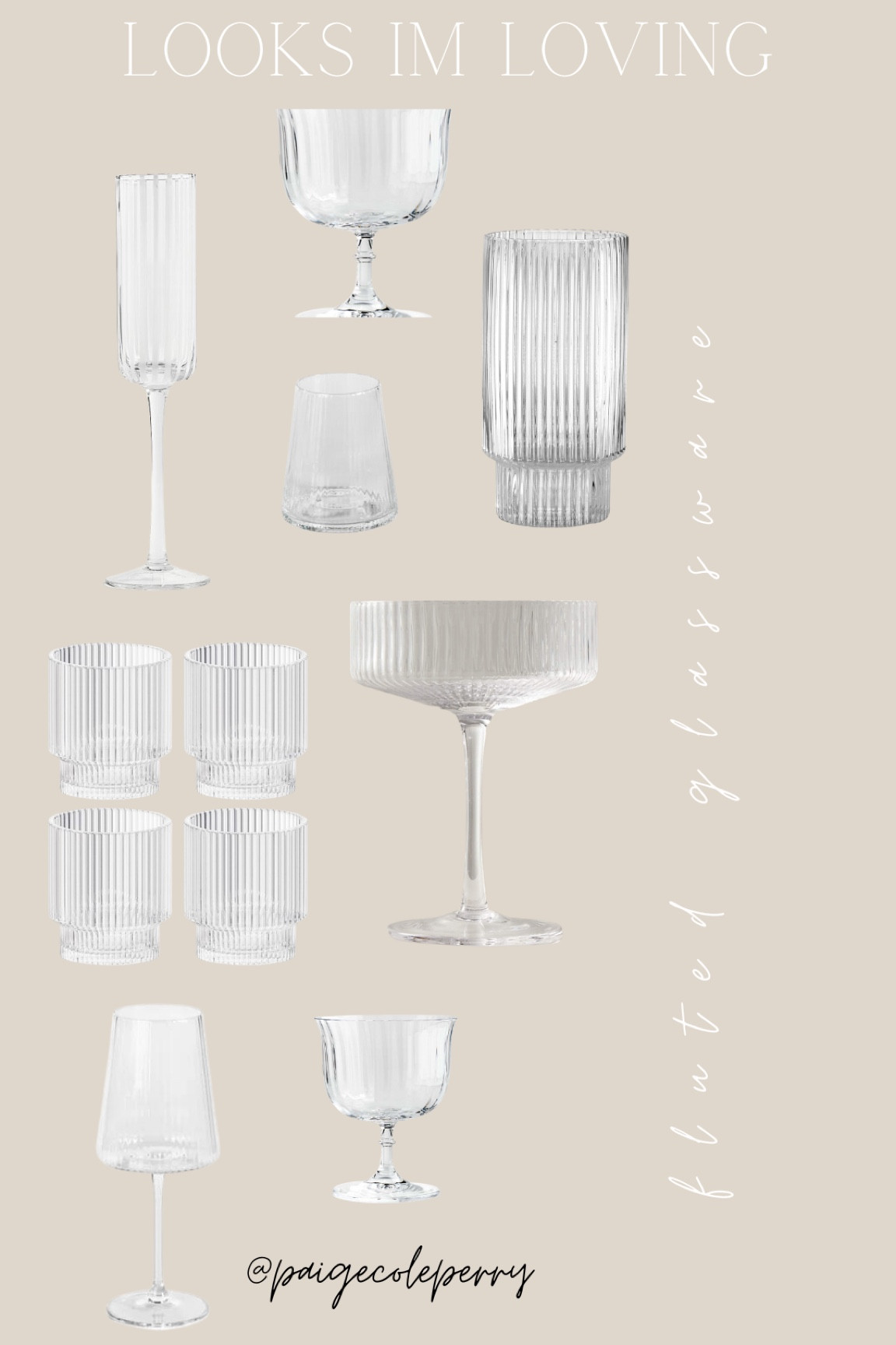 Axlan Fluted Textured Wine Glasses curated on LTK