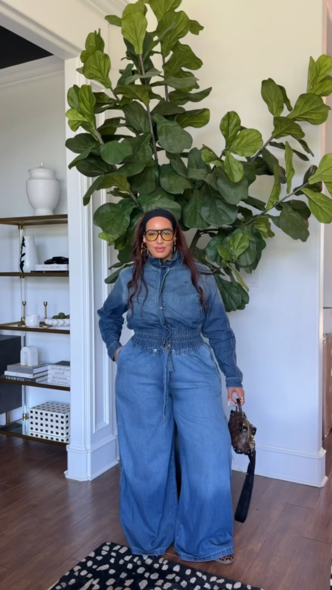 Denim tracksuits are having a MOMENT 💙 This Adidas set is too good! Linking this one + a few more denim faves ✨ wearing XL in the jacket + 14 in the pants.

#LTKootd #LTKMidsize #LTKTravel