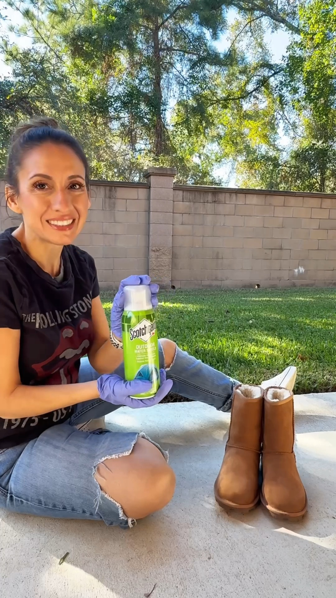 Must Have for new shoes and handbags. I swear by this for my suede Uggs, Yeti Camino 20, and so much more. 
Shorts Uggs
ScotchGard 
Casual jeans 
Rock band T-Shirt
Petite style 

#LTKPetite #LTKFindsUnder100 #LTKstorytime