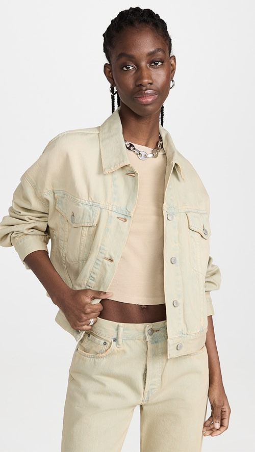 Oversized Cropped Jacket | Shopbop