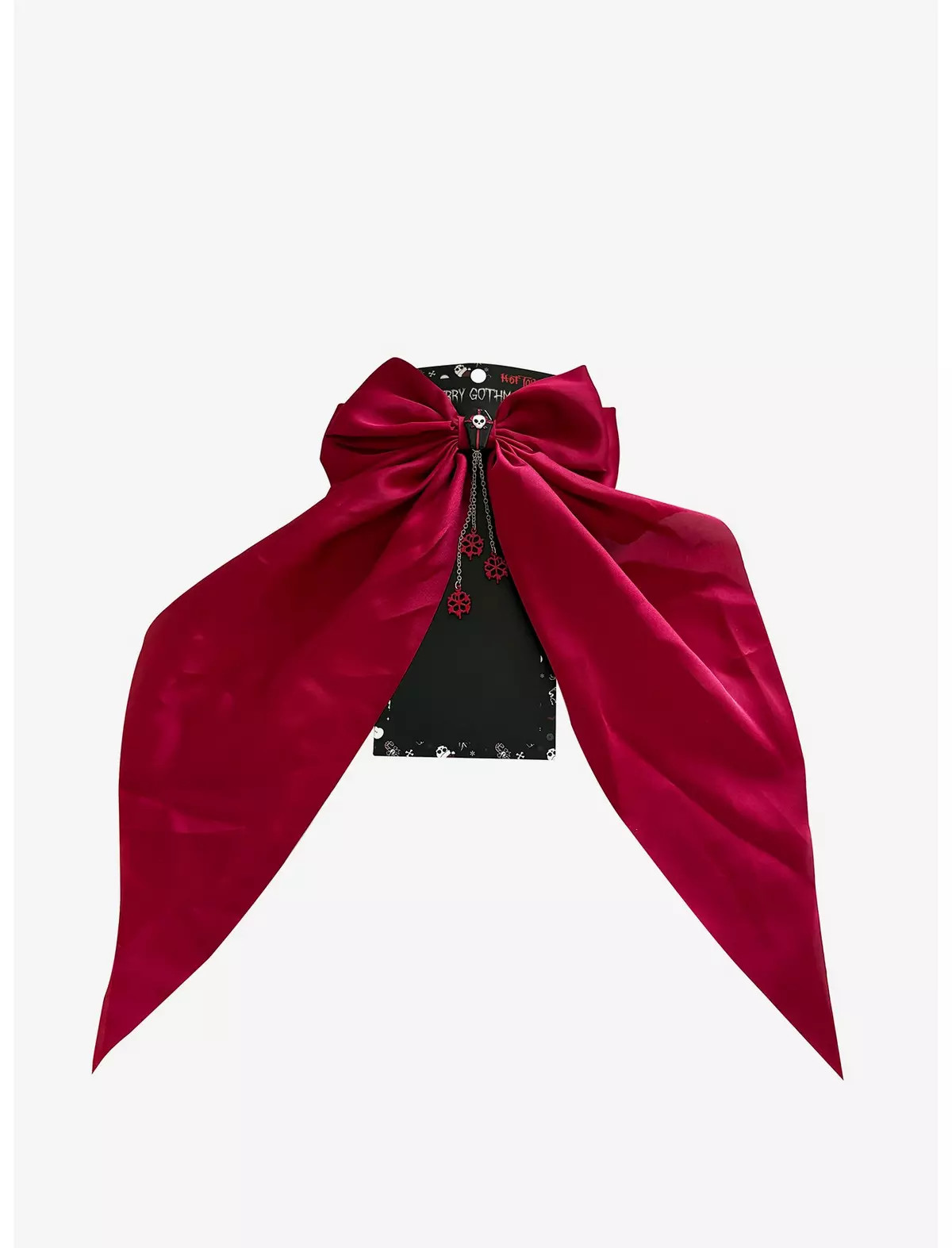 Goth Christmas Coffin Hair Bow | Hot Topic