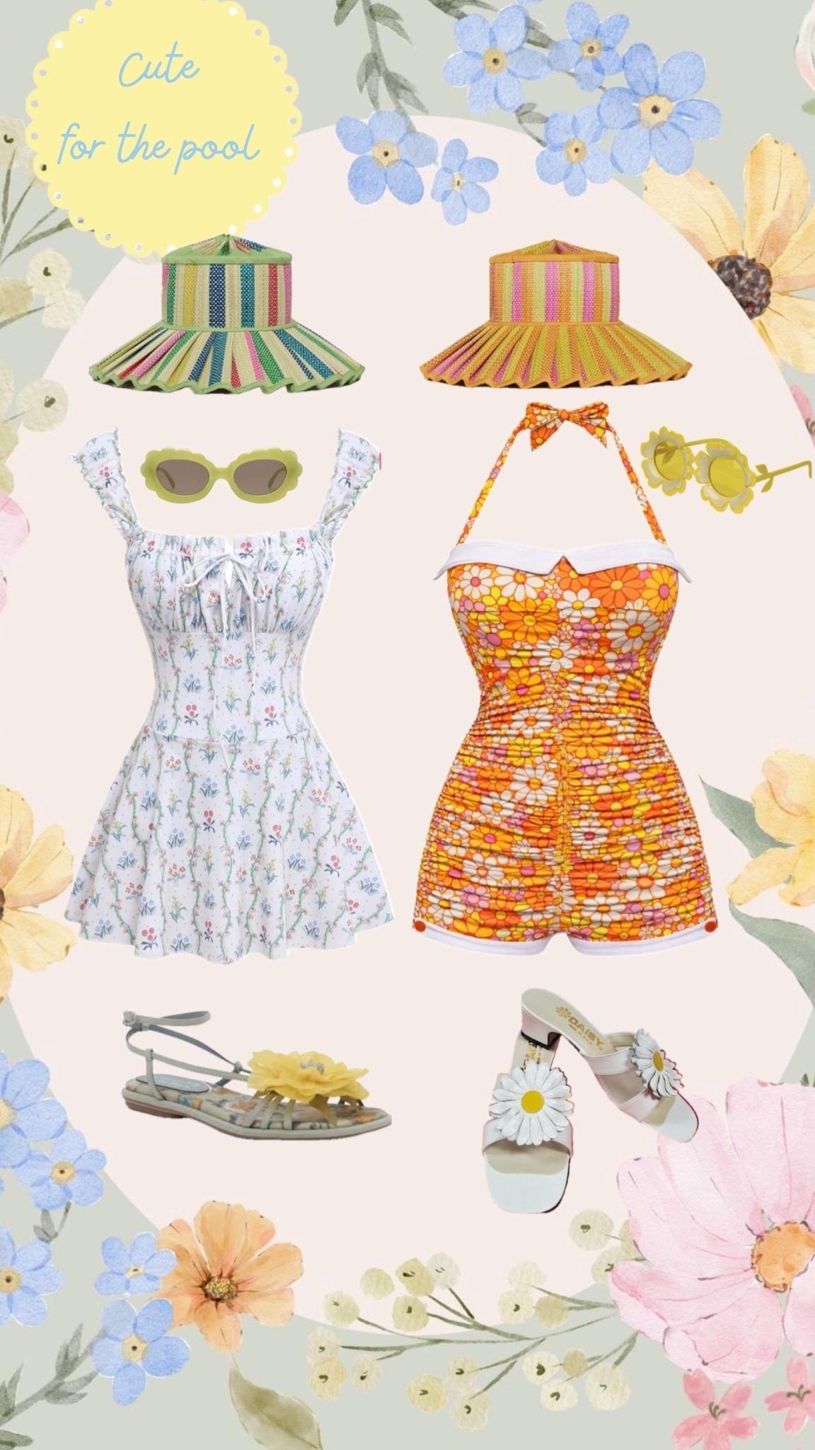 These suits + hats are absolutely adorable!!!! 🌼

#LTKspring 

#LTKootd