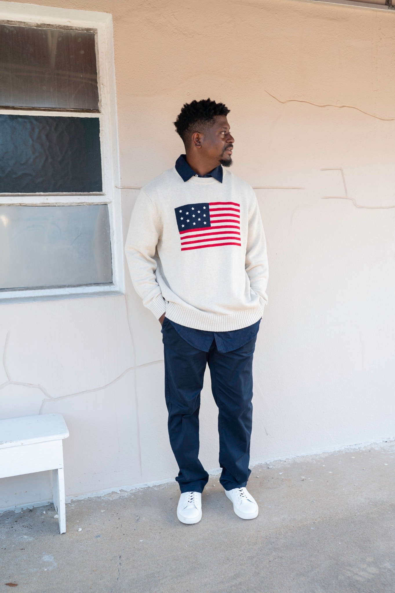 Quince USA flag sweatshirt 

#LTKStyleTip #LTKSeasonal #LTKSaleAlert