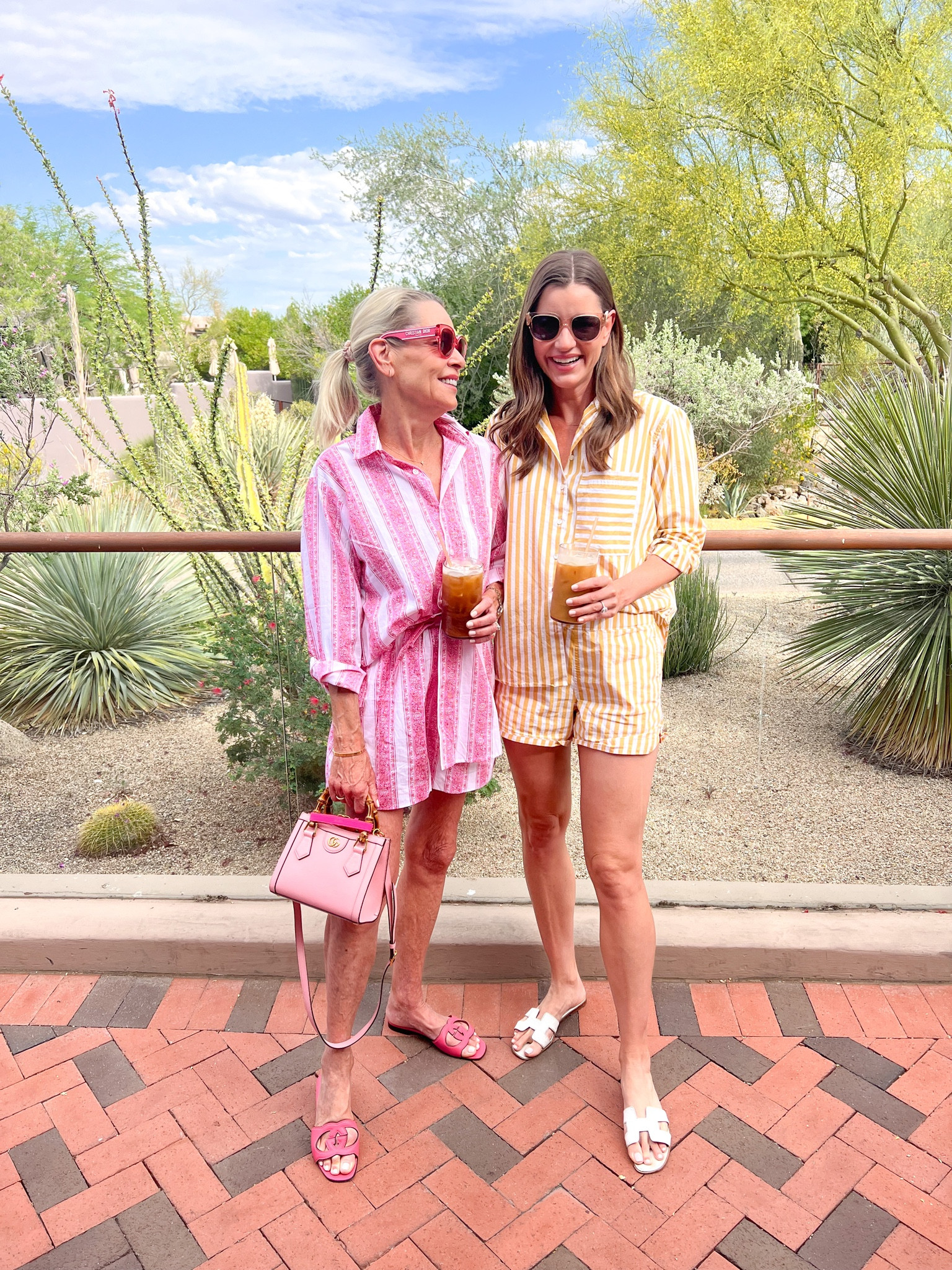 Like Mother, like daughter 💕💛 #fsscottsdale #scottsdale #matchingset #travel #ayr #travelstyle #mille #gucci #casualstyle 

#LTKunder100 #LTKtravel #LTKshoecrush