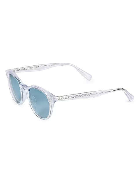 Desmon Sun 50MM Round Sunglasses | Saks Fifth Avenue