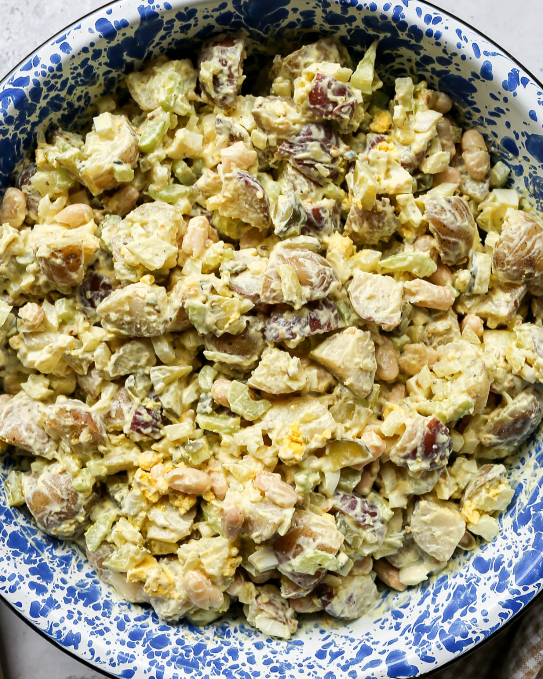 This High Protein Potato Salad is on the blog and I am linking all the kitchen tools I used to make and serve it! A big beautiful serving bowl, a large serving spoon, reusable bowl covers for storing it in the fridge, and the most gorgeous enamelware catering bowl similar to the one I use. These are the practical and pretty kitchen essentials that make summer entertaining so much easier. Linking everything below! 

 #LTKdayinmylife #LTKfoodie #LTKHome