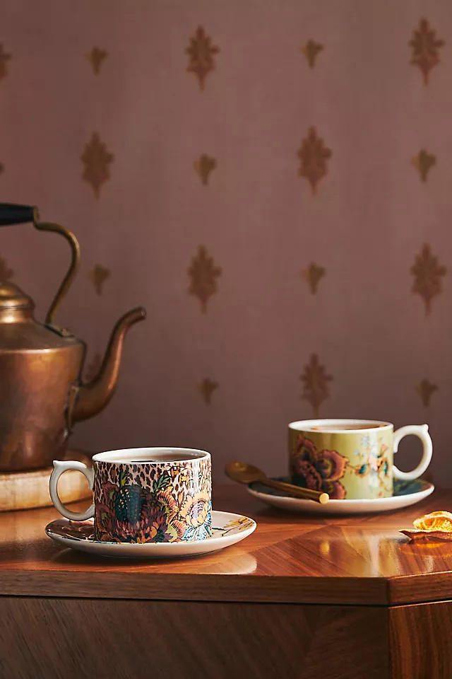 House of Hackney Teacup and Saucer Set | Anthropologie (US)