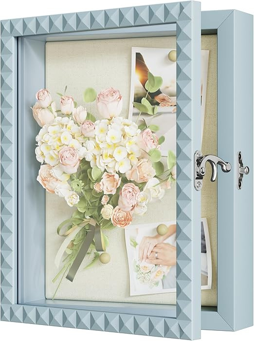 SZQINJI Shadow Box Frame 8x10 Shadow Box Small Deep Shadow Boxes Display Cases with Front Opening... | Amazon (US)