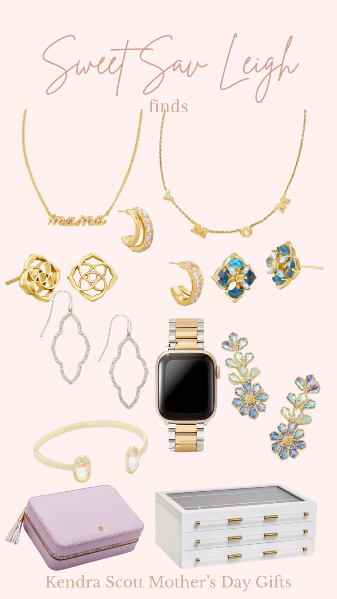 Mother’s Day gifts from Kendra Scott! | #jewelry #statementearrings #jewelryholder #momnecklace #applewatchband 

#LTKSeasonal #LTKFind #LTKGiftGuide