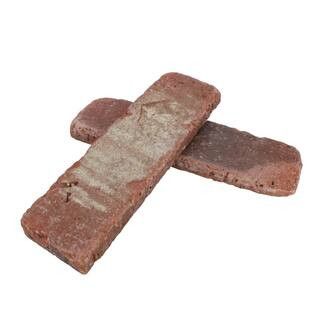 Old Mill Brick 7.625 in. x 2.25 in. x 0.5 in. Midtown Thin Brick Singles (Box of 50-Bricks) TB-27... | The Home Depot