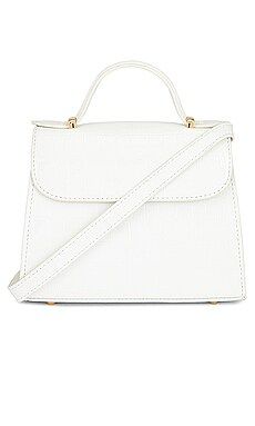 L'Academie Anita Top Handle in White from Revolve.com | Revolve Clothing (Global)