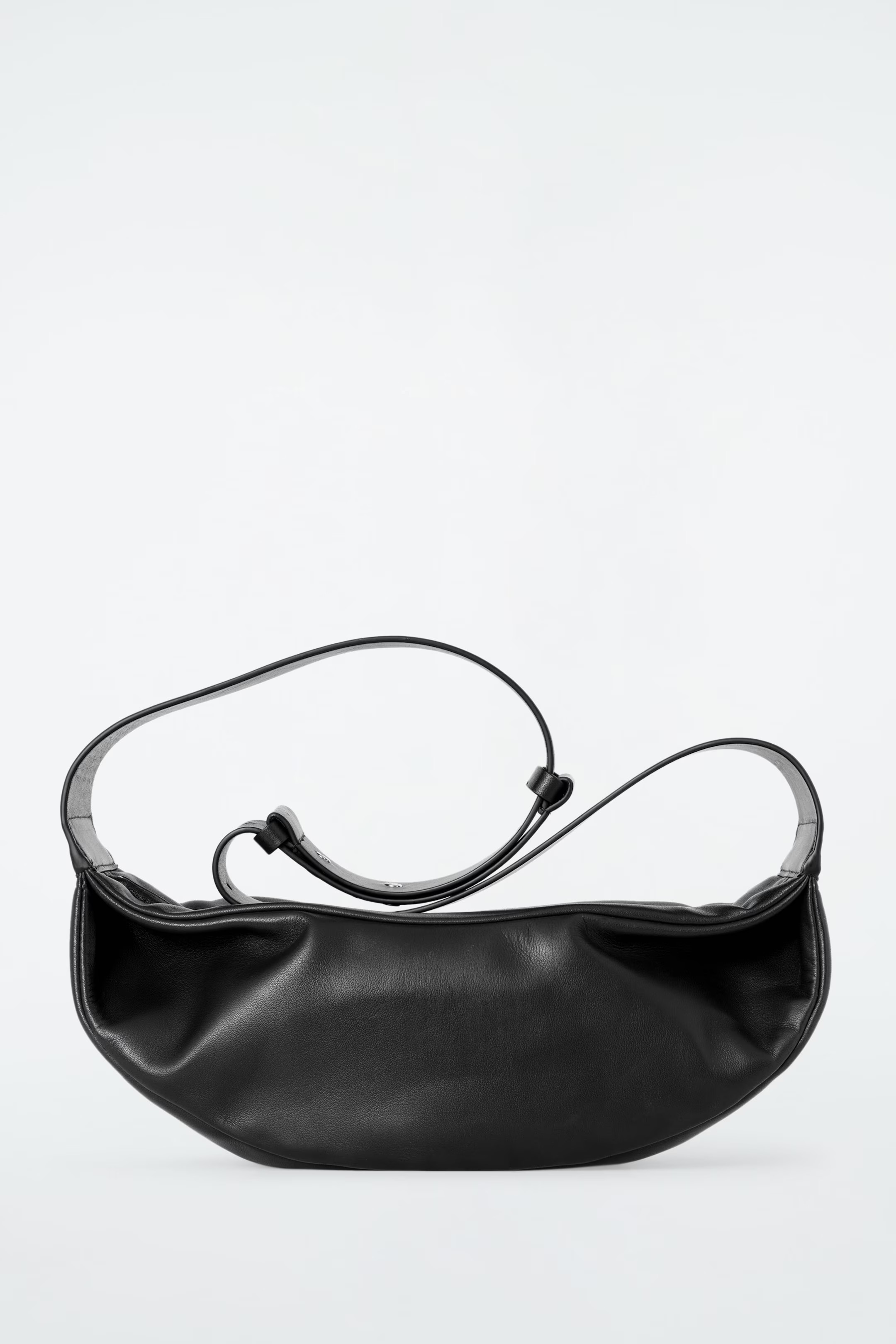 SWING CROSSBODY BAG - LEATHER - BLACK | COS UK