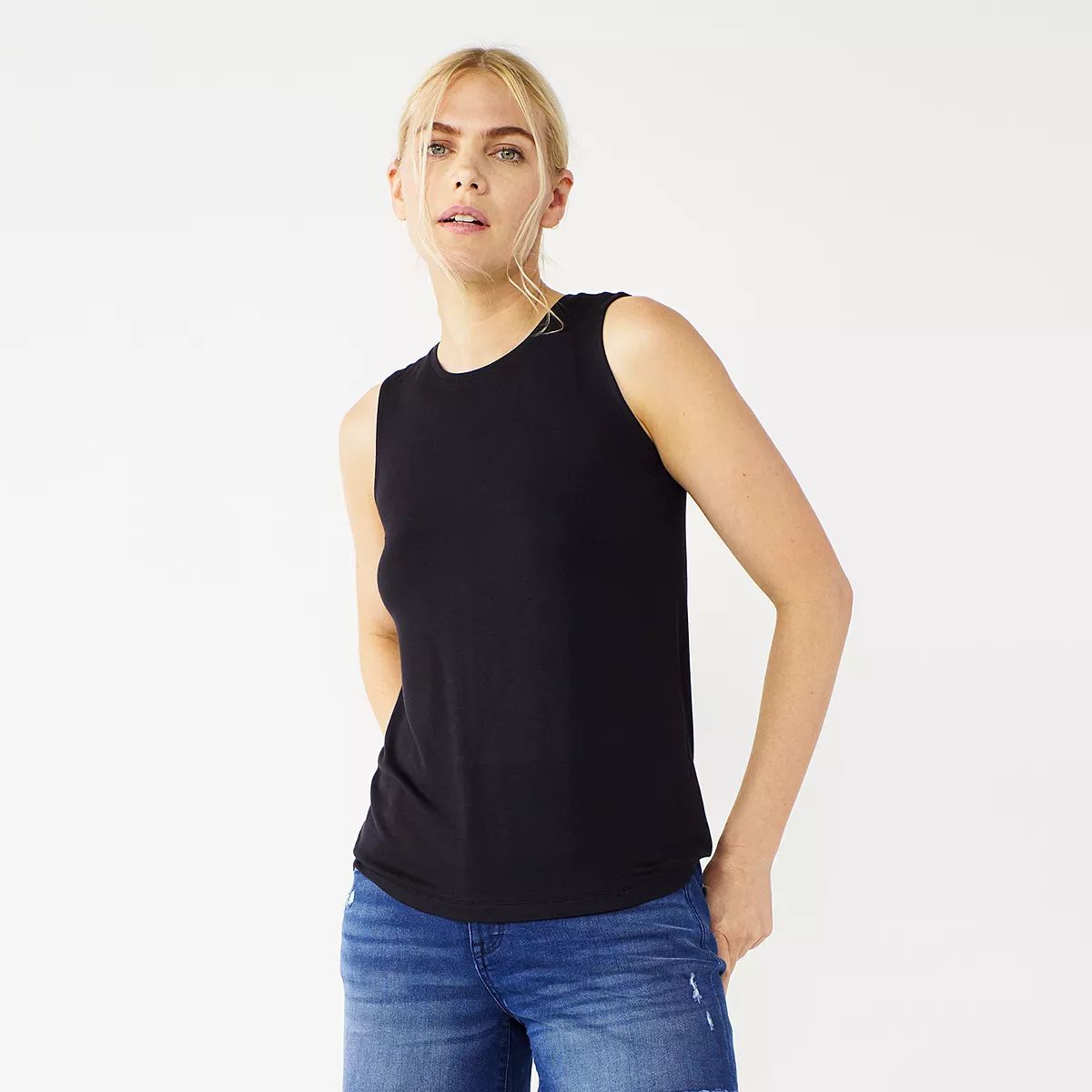 Nine West Essential Easy High-Neck Tank Top | Kohl's