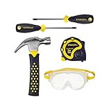 Stanley Jr. - Tool Box and 5 pcs Set of Tools, Tool Set Ages 5+ (TBS001-05-SY), Mixed | Amazon (US)