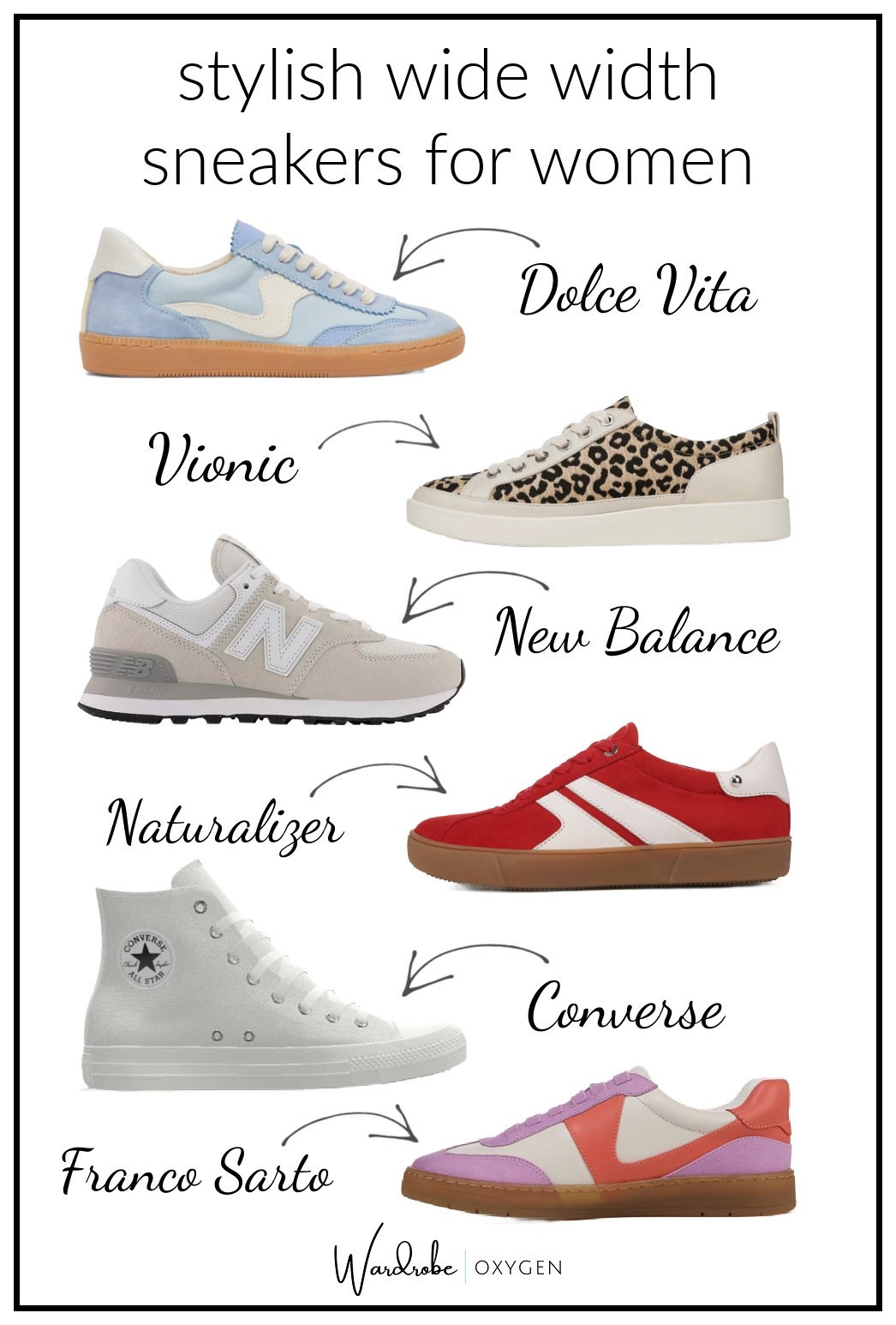 If you have wide feet or need wide width sneakers for comfort or orthotics these imo are the most stylish on trend sneakers for spring that fit the bill 

#LTKStyleTip #LTKPlusSize #LTKOver40